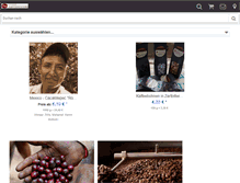Tablet Screenshot of dauner-kaffeeroesterei.de